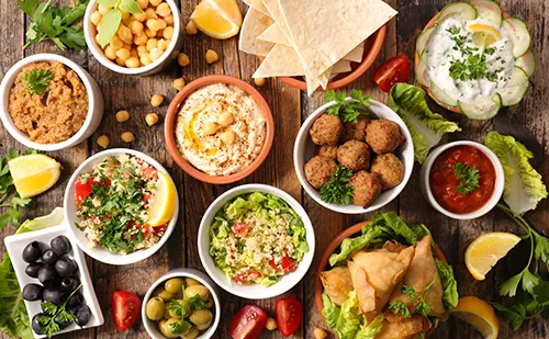 Les Meze – Entrees variees