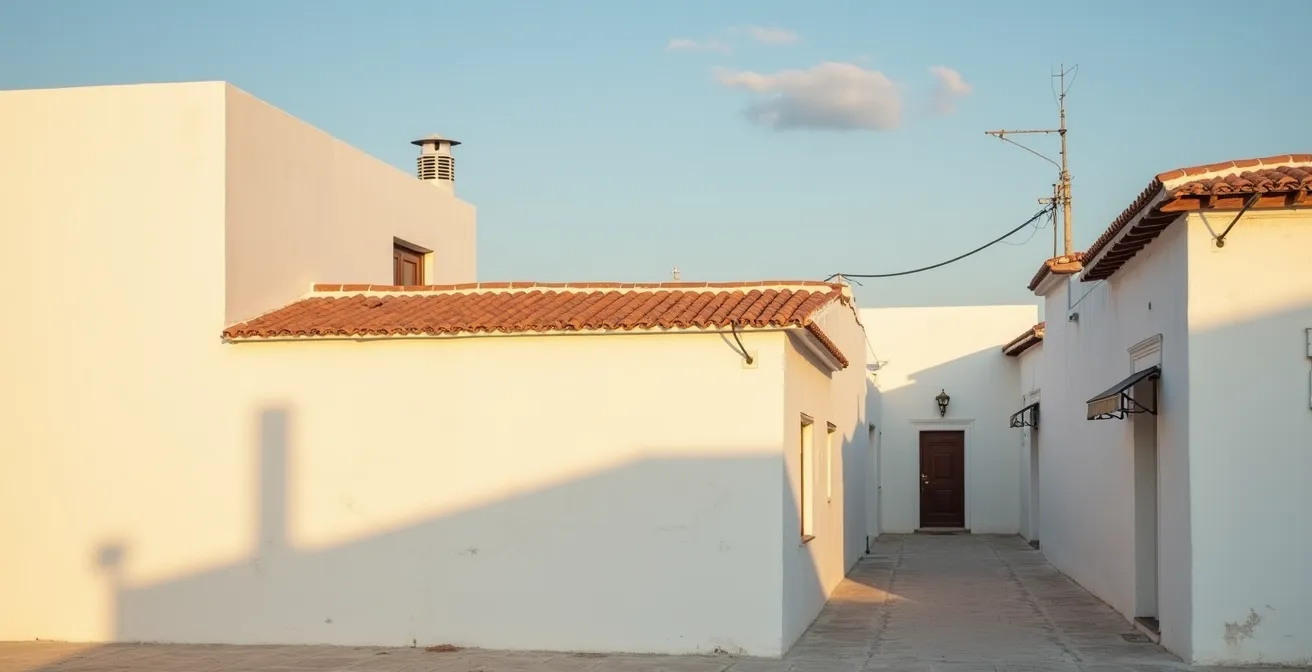 Installation de générateur électrique derrière un hôtel en Turquie