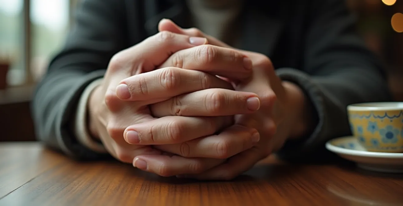 Gros plan sur des mains illustrant les gestes de communication turcs typiques